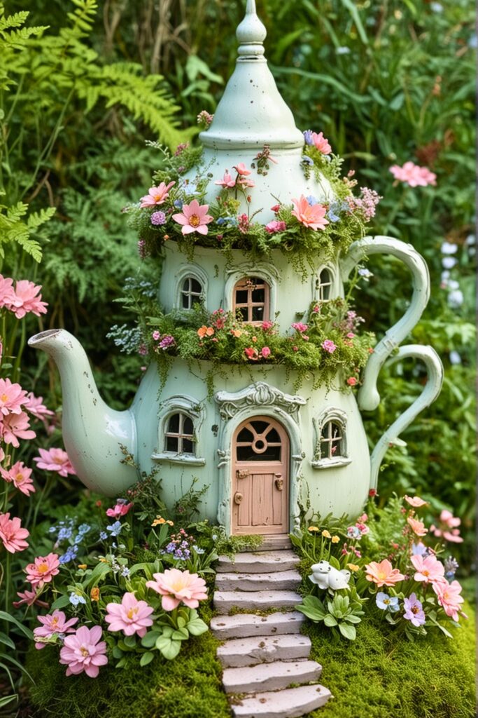 Top 15 Outdoor Fairy Garden DIY [Easy To Make]