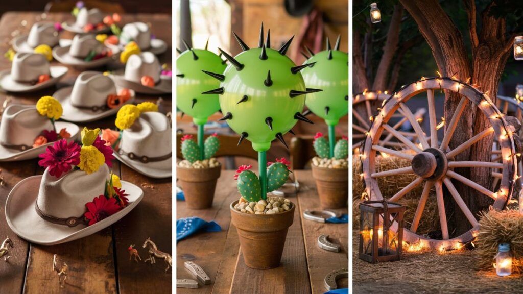 DIY Western Party Decorations