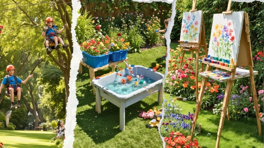 DIY Outdoor Play Area