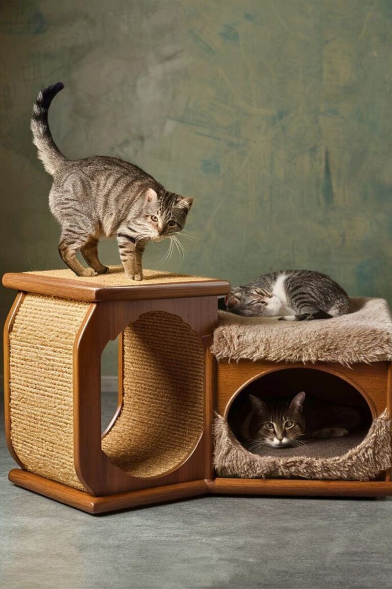 Top 15 DIY Cat Scratcher [From Recycle Materials] – craftydiyers.com