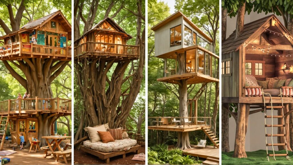 DIY Tree House For Kids