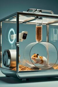 A closer look at Interactive And Automated Hamster Cage