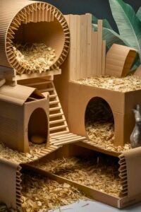 20 DIY Hamster Cage [Within Budget] – craftydiyers.com - Hamster Escape Safe Building Materials For Cage