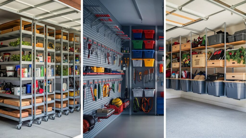 DIY Garage Shelves