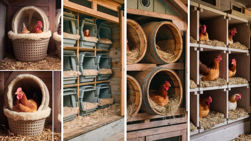 DIY Nesting Boxes For Chickens