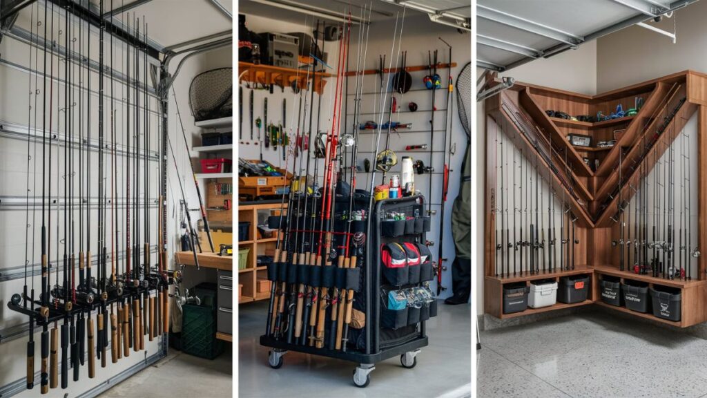 Fishing Pole Storage